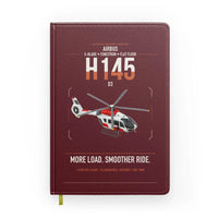 Thumbnail for Airbus H145 D3 design on dark red notebook