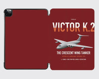 Thumbnail for Handley Page Victor K.2 design on dark red ipad tablet case