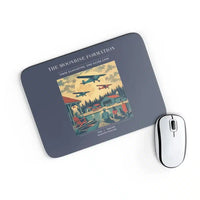 Thumbnail for VINTAGE G4431 - The Moonrise Formation - Designed Mouse Pads design on navyblue rectangle