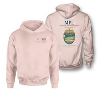 Thumbnail for Montpellier–Méditerranée Airport (MPL) design on pink double-side hoodie