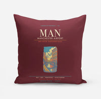 Thumbnail for Manchester Airport MAN - Dark Red