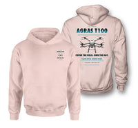 Thumbnail for DJI Agras T100 design on pink hoodie
