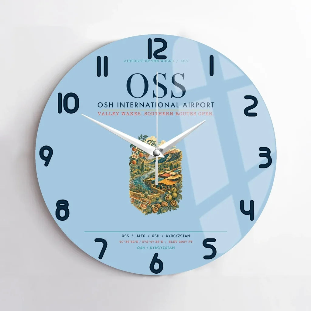 Osh International Airport OSS - Blue