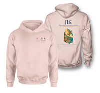 Thumbnail for Ikaria Island National Airport (JIK) design on pink double-side hoodie