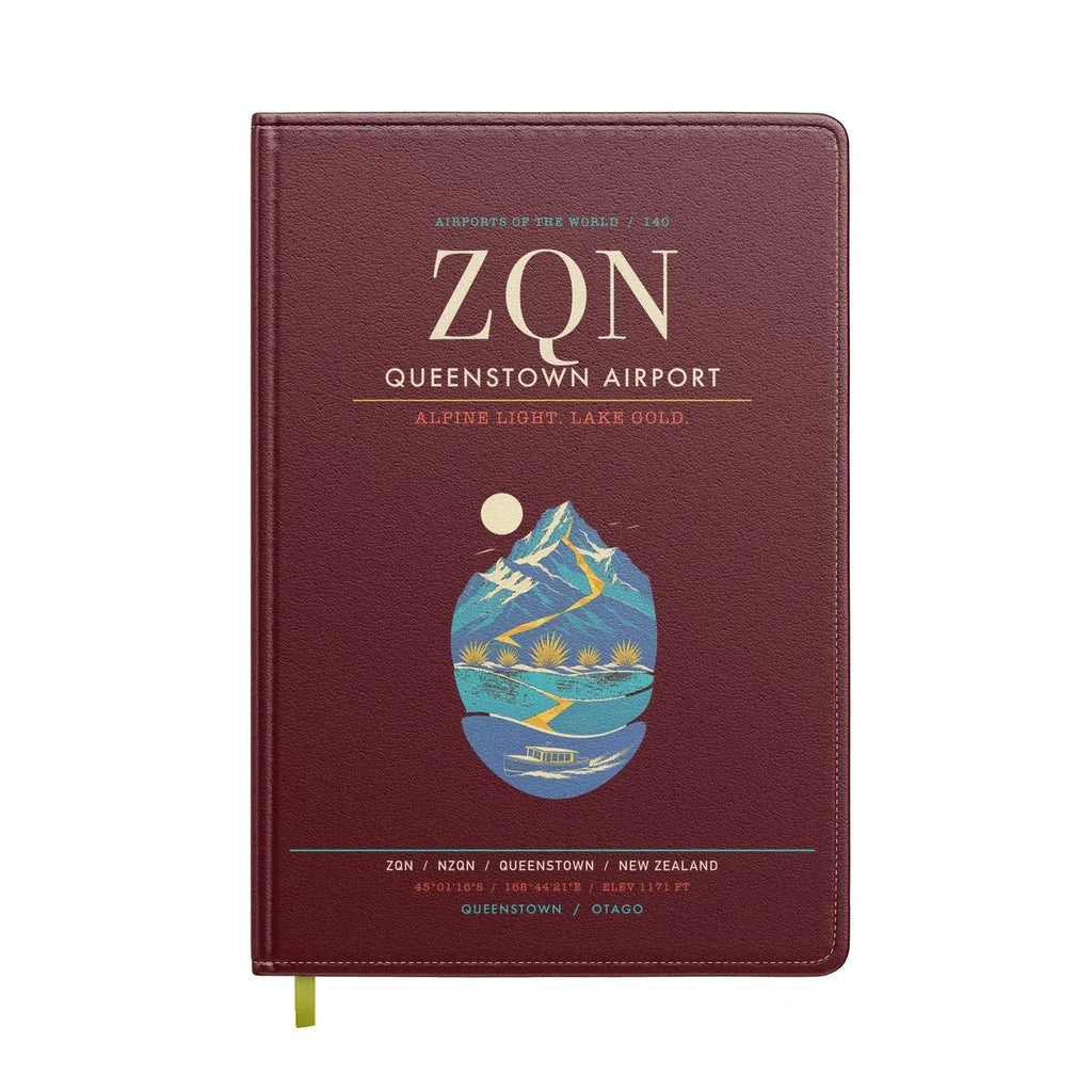 Queenstown Airport ZQN - Wakatipu Alpine Gold - Dark Red