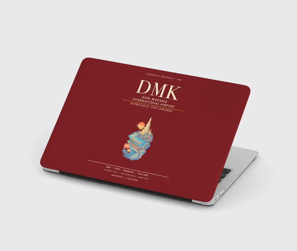 Don Mueang International Airport Bangkok DMK - Dark Red