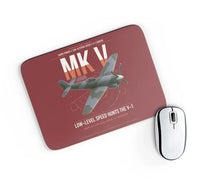 Thumbnail for Hawker Tempest Mk V design on dark red rectangle mouse pad