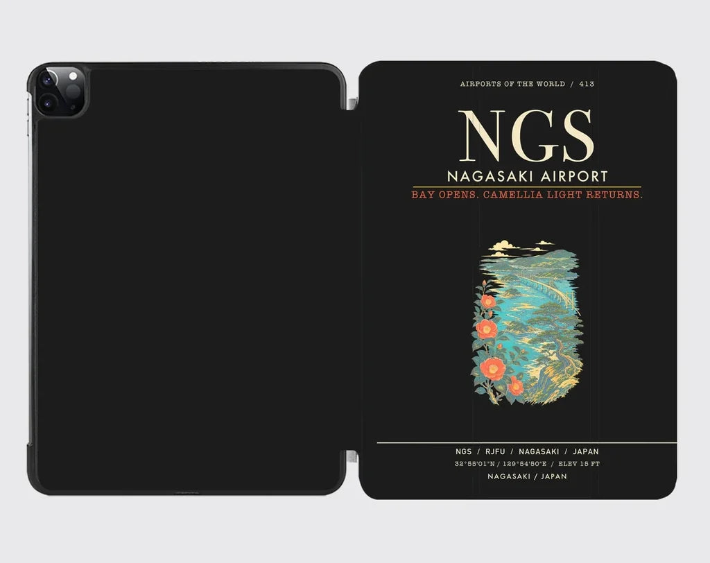 Nagasaki Airport NGS - Black