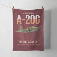 Thumbnail for A-20G Havoc design on dark red towel