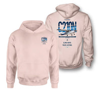 Thumbnail for Cessna T210N Centurion design on pink double-side hoodie, double-side print