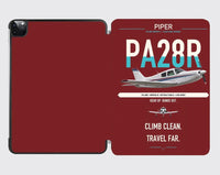 Thumbnail for Piper PA-28R Arrow III design on dark red ipad tablet case