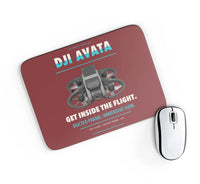 Thumbnail for DJI Avata design on dark red rectangle mouse pad