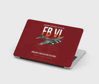Thumbnail for de Havilland Mosquito FB VI design on dark red MacBook case