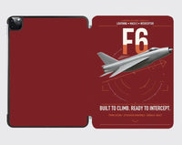 Thumbnail for English Electric Lightning F6 design on dark red ipad tablet case