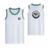 Thumbnail for Aviation Lovers Designed Basketball Style Sports Tank Tops - view 12