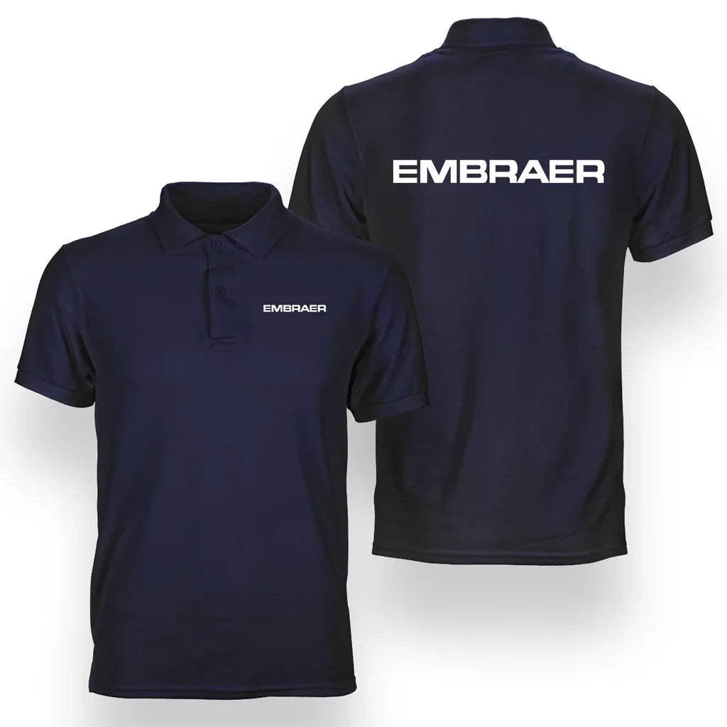 Customisable Embraer Polo Shirt - view 12