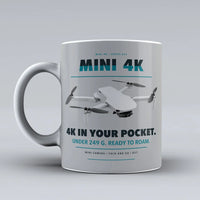 Thumbnail for Mini 4K Mug design on light gray dji