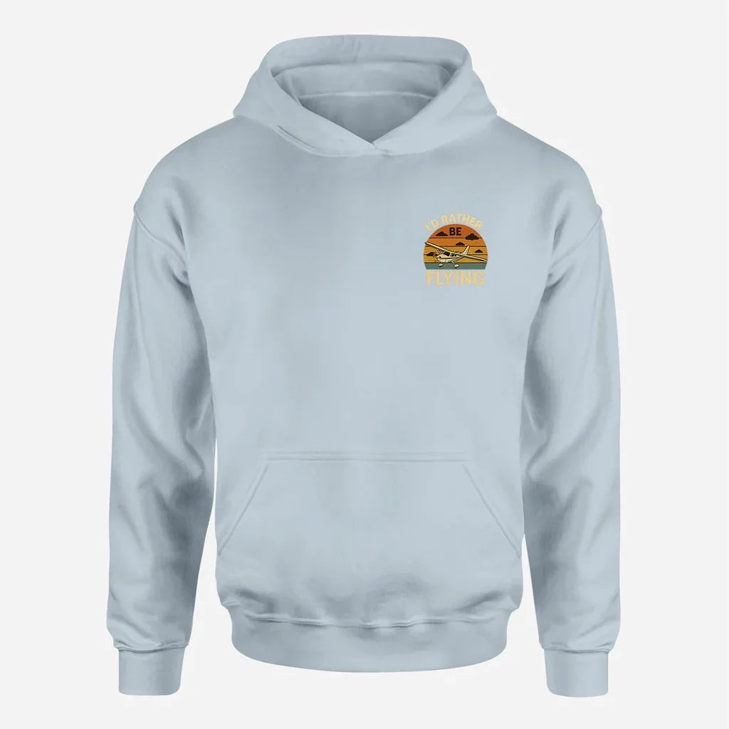 Customisable I'd Rather Be Flying Hoodie - view 12
