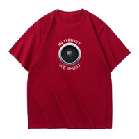 Thumbnail for In Thrust We Trust Designed Relax Fit T-Shirts - view 12