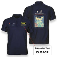 Thumbnail for Saint John Airport YSJ Navy Blue+Name