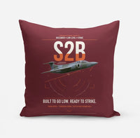 Thumbnail for Blackburn Buccaneer S2B design on dark red pillow