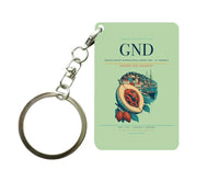 Thumbnail for Maurice Bishop International Airport (GND) design on light green key chain