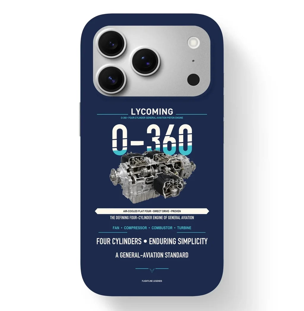 O-360 Case design on navy blue iphone case