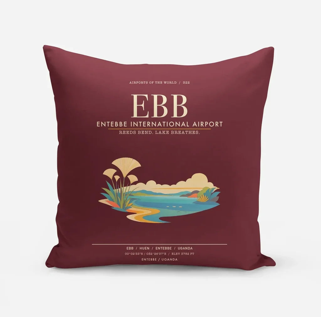 Entebbe International Airport EBB - Dark Red