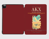 Thumbnail for Aktobe Airport (AKX) design on dark red ipad tablet case