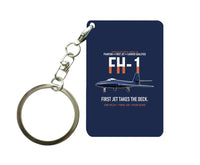Thumbnail for FH-1 PHANTOM Key Chain design on navy blue key chain