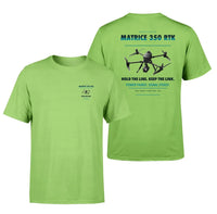 Thumbnail for DJI Matrice 350 RTK design on light green t shirt