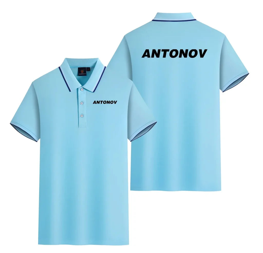 Antonov & Text Polo Shirt - view 12