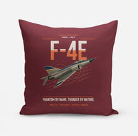 Thumbnail for F-4E Phantom II design on dark red pillow