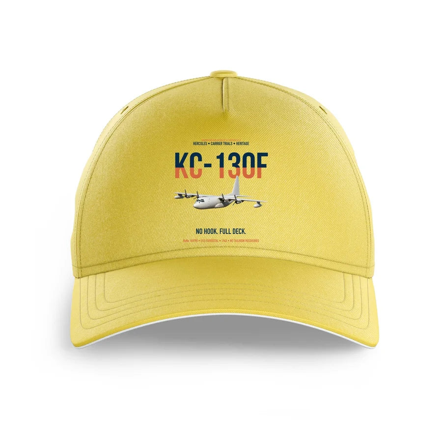 KC-130F BuNo 149798 design on yellow printed hat