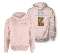 Thumbnail for McAllen Miller International Airport (MFE) design on pink double-side hoodie