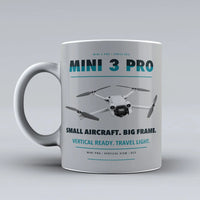 Thumbnail for Mini 3 Pro Mug design on light gray dji