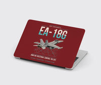 Thumbnail for EA-18G Growler design on dark red MacBook case