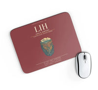 Thumbnail for Līhuʻe Airport (LIH) design on dark red rectangle mouse pad