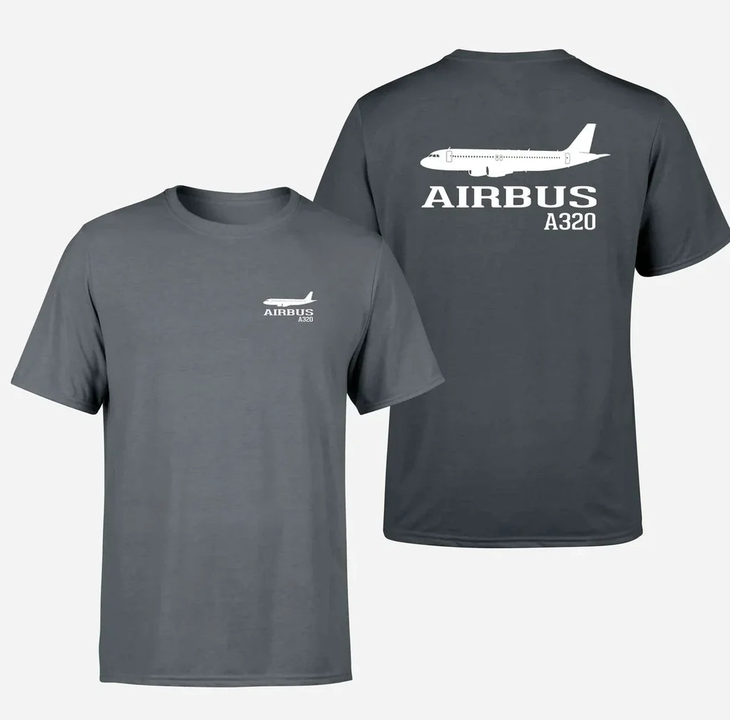 Airbus A320 Printed Double-Side T-Shirts - view 12