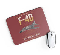 Thumbnail for F-4D Phantom II design on dark red rectangle mouse pad