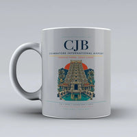 Thumbnail for Coimbatore International Airport CJB Mug - Light Gray
