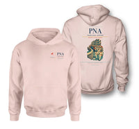 Thumbnail for Pamplona Airport (PNA) design on pink double-side hoodie