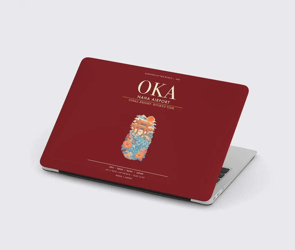 Naha Airport OKA - Dark Red