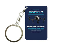Thumbnail for DJI Inspire 2 Key Chain design on navy blue key chain