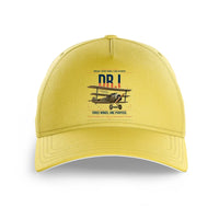 Thumbnail for Fokker Dr.I design on yellow printed hat