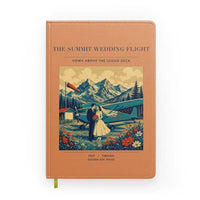 Thumbnail for VINTAGE G4345 - The Summit Wedding Flight - Designed Notebooks design on orange