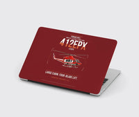 Thumbnail for SUBARU Bell 412EPX design on dark red MacBook case