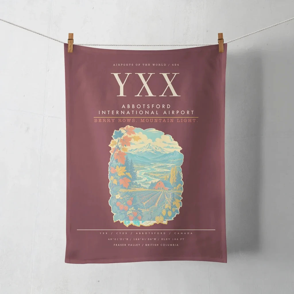Abbotsford International Airport YXX - Dark Red