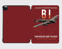 Thumbnail for Avro Lancaster B I design on dark red ipad tablet case