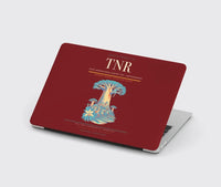 Thumbnail for Ivato International Airport (TNR) design on dark red MacBook case